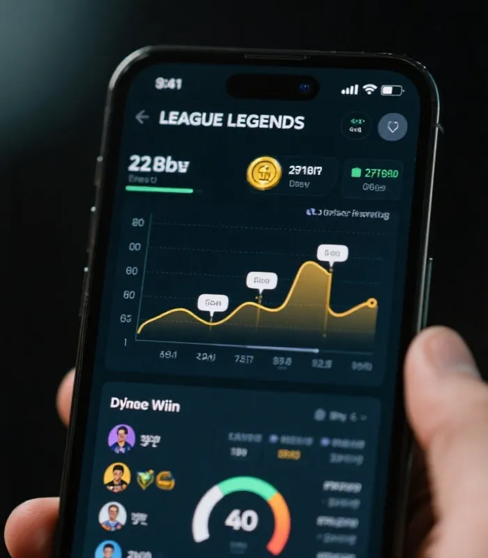 APP数据看板界面